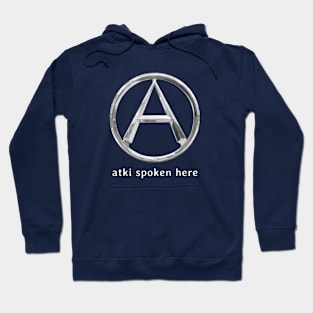 Atkinson 1970s British classic lorry "Atki spoken here" Hoodie